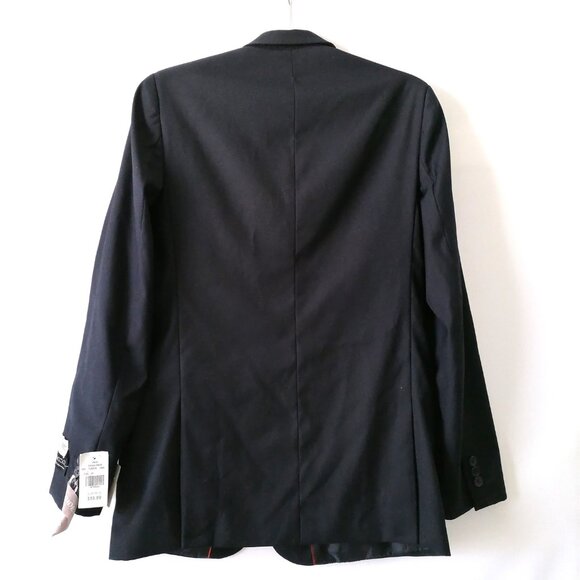 NWT Bocaccia Le Collezioni Mens Youth Navy Blue Modern Fit Blazer Size 20 - Picture 4 of 6